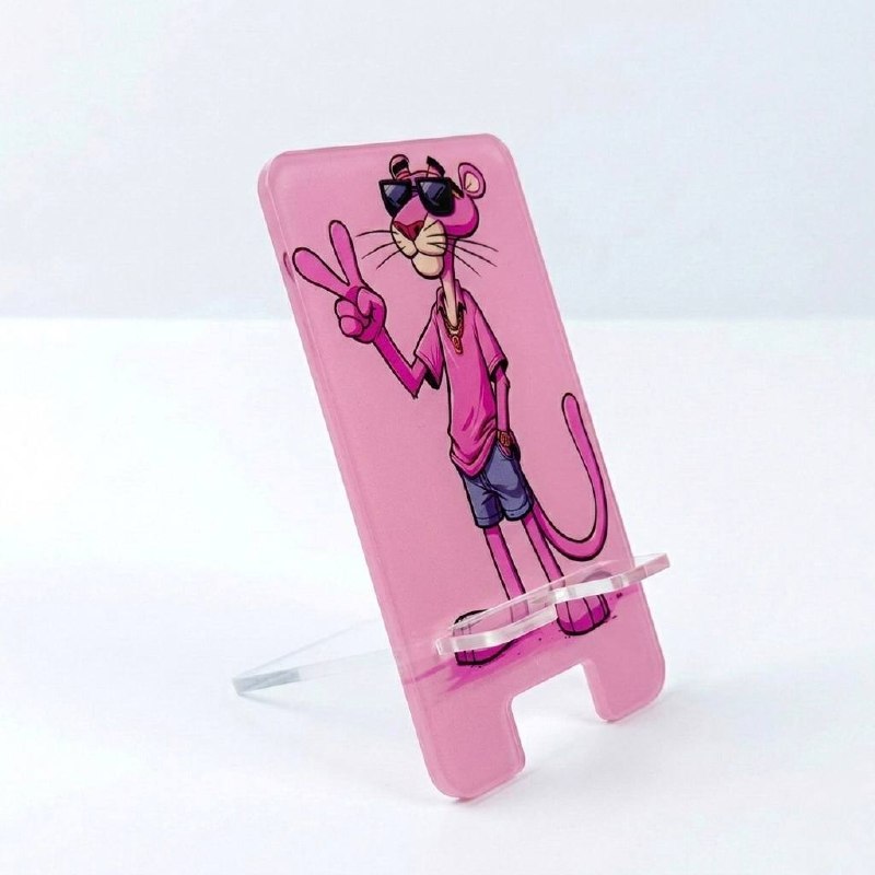 Cool Pink Panther Mobile Holder